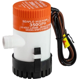 Помпа осушительная 12В 350GPH (22 л/мин) SeaFlo (SFBP1-G350-01)